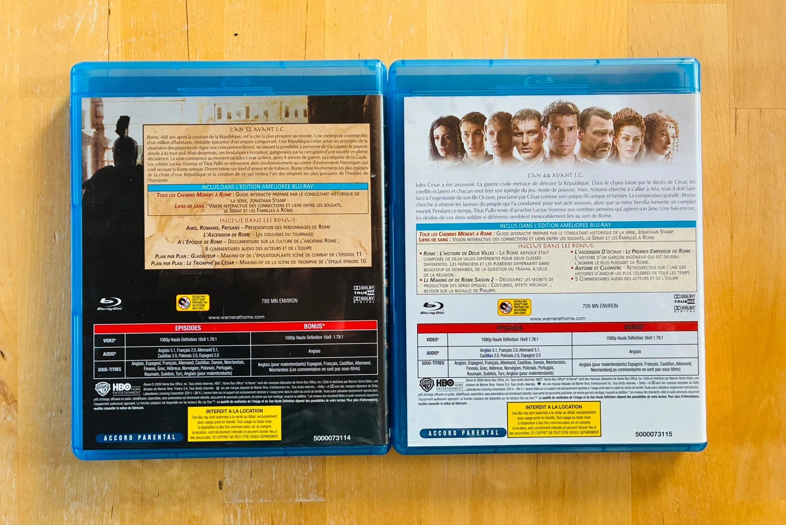 Caja completa de Blu-ray de la serie Rome. – photo 4